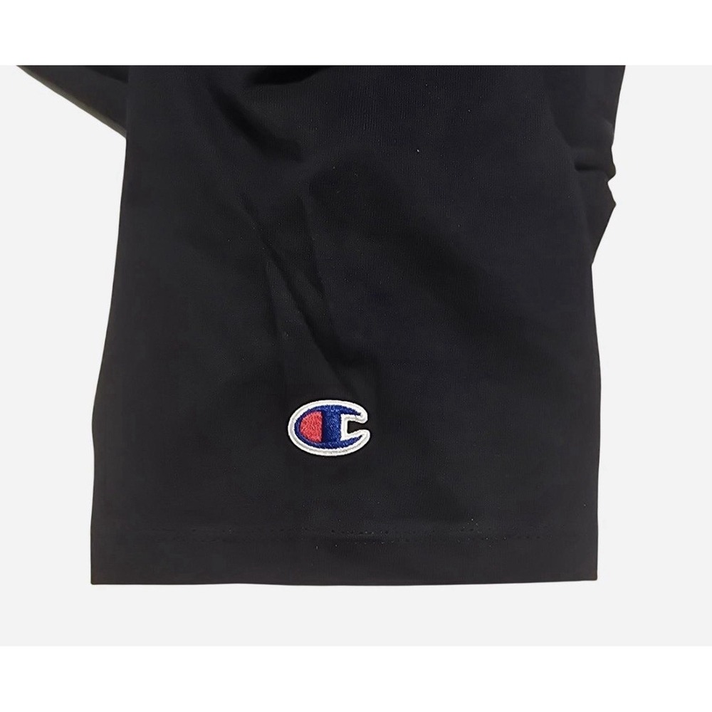 Navy blue Champion cotton tee with red and white logo - Small - Picture 5 of 5